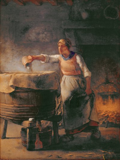 The Boiler by Jean Francois Millet